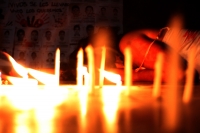 Viernes 2 de octubre del 2015. Tuxtla Gutiérrez. Estudiantes de la facultad de comunicación de la UNACH realizan las estaciones de los agravios recordando a quienes han muerto injustamente en el país.