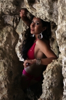 Domingo 26 de agosto del 2012. San Cristóbal de las Casas, Chiapas. Laura Pineda. La modelo chiapaneca porta la corona de Miss Earth Chiapas 2012 y se prepara para participar en el concurso donde se elegira la representante nacional en la ciudad de Merida