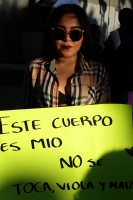 Domingo 29 de noviembre del 2015. Tuxtla Gutiérrez. La Marcha de las Putas, es la protesta en contra de los derechos de las mujeres en los espacios públicos. Reivindica el adjetivo utilizado por un policía canadiense con la palabra Slutwalk reclamando y e