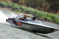 Gutiérrez/Este medio día se realizó la final de Maratón de Lanchas del Mundo Maya y el Campeonato Mundial de Ríos de Lanchas Rápidas en las aguas del Grijalva en Chiapa de Corzo, Chiapas.