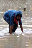 Jueves 22 de mayo del 2014. Tuxtla Gutiérrez. La intensa lluvia de esta tarde afecta calles y vialidades de la capital del estado de Chiapas.