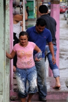 Jueves 22 de mayo del 2014. Tuxtla Gutiérrez. La intensa lluvia de esta tarde afecta calles y vialidades de la capital del estado de Chiapas.