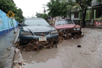 viernes 24 de mayo del 2013. Tuxtla Guti�rrez. La lluvia de esta tarde ocasion� varios encharcamientos en la zona oriente norte de esta ciudad.