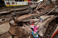 Sábado 3 de septiembre del 2016. Tuxtla Gutiérrez. Las intensas lluvias causas afectaciones en varias colonias populares de la capital de Chiapas.