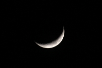 Lunes 27 de octubre del 2014. Tuxtla Gutiérrez. La luna de octubre desde el sureste de México.