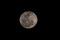 Luna llena del 9 de enero del 2012.