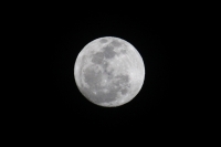 La luna del 6 de febrero del 2012.