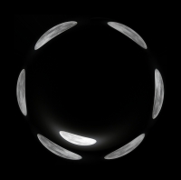 Viernes 18 de agosto del 2013. De las lunas de octubre (sin poder ver el eclipse a media noche).