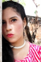 Martes 27 de enero del 2015. Villa Corzo. Belleza sin límites!. Guadalupe del Rosario Peralta Pereyra de 19 años de edad logra alcanzar la elección del concurso de belleza de esta humilde comunidad de la frailesca del estado de Chiapas, esto a pesar de ca