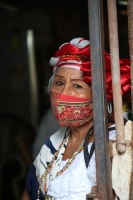 20210610. Tuxtla G. Al inicio del Baile de las Espuelas u Octava de Corpus que realiza la comunidad Zoque en la capital del estado de Chiapas
