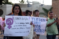 Martes 8 de marzo del 2016. Tuxtla Gutiérrez. Manifestación de los colectivos feministas durante el día internacional de la mujer.