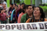Jueves 6 de agosto del 2020. Txutla Gutiérrez, La manifestación de la Escuela Normal Rural Mactumatza este medio dÃa en la capital del estado de Chiapas Jueves 6 de agosto del 2020. Txutla Gutiérrez, La manifestación de la Escuela Normal Rural Mactumatza este medio dÃa en la capital del estado de Chiapas