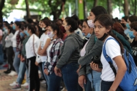 Jueves 6 de agosto del 2020. Txutla Gutiérrez, La manifestación de la Escuela Normal Rural Mactumatza este medio día en la capital del estado de Chiapas