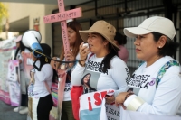 20240121. Tuxtla. La organización de Madres en Resistencia continua con la jornada de protestas en la capital de Chiapas.