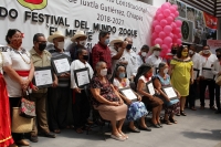 Miércoles 21 de octubre del 2020. Tuxtla Gutiérrez. Durante la inauguración Mujeres Zoques en la Presidencia Municipal de la ciudad.