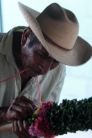 Miércoles 24 de julio del 2019. Suchiapa.  Las ofrendas de flores tradicionales durante los festejos de Santa Ana.