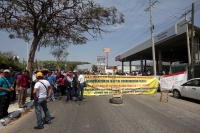 Miércoles 18 de marzo del 2015. Tuxtla Gutiérrez. Toma de las instalaciones de Pemex por el movimiento magisterial chiapaneco.