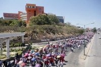 Jueves 26 de febrero del 2015. Tuxtla Gutiérrez. Las demandas incumplidas del magisterio ocasionan de nuevo la movilización de los profesores en Chiapas.