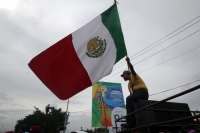 Lunes 22 de agosto del 2016. Tuxtla Gutiérrez. La manifestación del movimiento magisterial inicia con una macha del lado poniente de la capital del estado de Chiapas para que esta semana continúe con bloqueos y tomas de instalaciones de CFE, SMAPA, gasoli