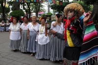 Lunes 12 de septiembre del 2016. Tuxtla Gutiérrez. La verbena popular adelanta al medio día durante los festejos de los 23 años de la inauguración del parque de la marimba