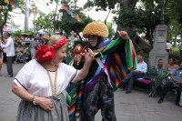 Lunes 12 de septiembre del 2016. Tuxtla Gutiérrez. La verbena popular adelanta al medio día durante los festejos de los 23 años de la inauguración del parque de la marimba