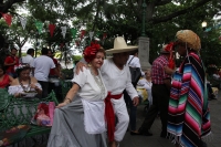 Lunes 12 de septiembre del 2016. Tuxtla Gutiérrez. La verbena popular adelanta al medio día durante los festejos de los 23 años de la inauguración del parque de la marimba