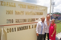 Foto: Juan Carlos Calderón. Viernes 29 de julio. Anders B. Jonson recibe la medalla Fray Matías de Cordova en la ciudad de Tapachula por sus meritos como Secretario General de la Unión Interparlamentaria.
