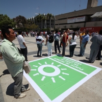 Martes 20 de marzo del 2012. Un tranquilo Mega-simulacro coincide con temblor.