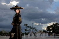 La Mejicana 2013. Gwenndy Sánchez de la Agencia de Modelos de Sofía Aquino. Parque Morelos-Bicentenario.