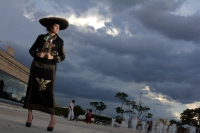 La Mejicana 2013. Gwenndy Sánchez de la Agencia de Modelos de Sofía Aquino. Parque Morelos-Bicentenario.