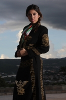 La Mejicana 2013. Gwenndy Sánchez de la Agencia de Modelos de Sofía Aquino. Parque Morelos-Bicentenario.