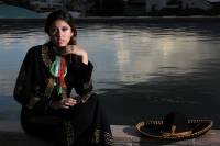 La Mejicana 2013. Gwenndy Sánchez de la Agencia de Modelos de Sofía Aquino. Parque Morelos-Bicentenario.