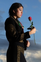 La Mejicana 2013. Gwenndy Sánchez de la Agencia de Modelos de Sofía Aquino. Parque Morelos-Bicentenario.