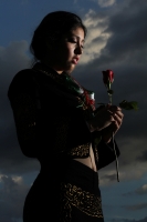 La Mejicana 2013. Gwenndy Sánchez de la Agencia de Modelos de Sofía Aquino. Parque Morelos-Bicentenario.