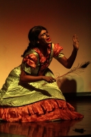 Jueves 7 de julio del 2016. Tuxtla Gutiérrez. Las Meninas, es la obra presentada por el grupo Tras los Rostros de Tabasco, durante la gira de la Muestra Regional de Teatro de la Zona Sur que se lleva a cabo en este estado del sureste de México.