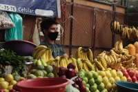 Jueves 30 de abril del 2020. Tuxtla Gutiérrez. La venta de productos del campo chiapaneco en los mercados públicos de la ciudad durante el coronavirus.