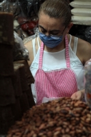 Miércoles 27 de mayo del 2020. Tuxtla Gutiérrez. Aspecto del cerco Sanitario alrededor de los mercados del primer cuadro de la ciudad