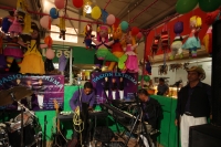 Jueves 2 de agosto del 2012. Tuxtla Gutiérrez, Chiapas. Locatarios del mercado del centro celebran este día con austeridad contrastando con los festejos de años pasados donde la asistencia de las autoridades municipales y estatales fuera obligada.