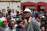 Domingo 17 de junio del 2018. San Cristóbal de las Casas. Los aficionados al fut bol se reúnen en la plaza del atrio de la Catedral de San Cristóbal donde disfrutan del partido entre México y Alemania Domingo 17 de junio del 2018. San Cristóbal de las Casas. Los aficionados al fut bol se reúnen en la plaza del atrio de la Catedral de San Cristóbal donde disfrutan del partido entre México y Alemania