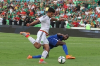 Sábado 30 de mayo del 2015. Tuxtla Gutiérrez. Aspecto del partido amistoso entre la selección nacional de México y Guatemala.