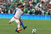 Sábado 30 de mayo del 2015. Tuxtla Gutiérrez. Aspecto del partido amistoso entre la selección nacional de México y Guatemala.