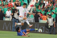Sábado 30 de mayo del 2015. Tuxtla Gutiérrez. Aspecto del partido amistoso entre la selección nacional de México y Guatemala.