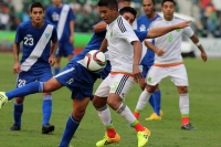Sbado 30 de mayo del 2015. Tuxtla Gutirrez. Aspecto del partido amistoso entre la seleccin nacional de Mxico y Guatemala.