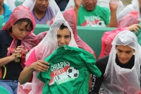 Sábado 30 de mayo del 2015. Tuxtla Gutiérrez. Aspecto del partido amistoso entre la selección nacional de México y Guatemala.
