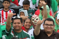 Sábado 30 de mayo del 2015. Tuxtla Gutiérrez. Aspecto del partido amistoso entre la selección nacional de México y Guatemala.