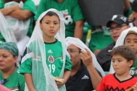 Sábado 30 de mayo del 2015. Tuxtla Gutiérrez. Aspecto del partido amistoso entre la selección nacional de México y Guatemala.