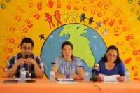 Miércoles 10 de junio del 2015. Tuxtla Gutiérrez. Mexel Xolabal AC durante su conferencia de prensa hablando sobre la legislación de la Ley de Derechos de Niños y Adolecentes y su aplicación práctica y su exigencia de las ONGs en Chiapas Miércoles 10 de junio del 2015. Tuxtla Gutiérrez. Mexel Xolabal AC durante su conferencia de prensa hablando sobre la legislación de la Ley de Derechos de Niños y Adolecentes y su aplicación práctica y su exigencia de las ONGs en Chiapas