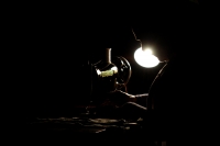 Miércoles 25 de marzo del 2015. Comitan de Domínguez. Rafael Inclan durante la noche de la presentación de la obra de teatro dirigida por Manuel González Gil Made in México, Otra Historia de Amor, esta noche en el Auditorio Belisario Domínguez.