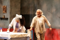 Miércoles 25 de marzo del 2015. Comitan de Domínguez. Rafael Inclan durante la noche de la presentación de la obra de teatro dirigida por Manuel González Gil Made in México, Otra Historia de Amor, esta noche en el Auditorio Belisario Domínguez.