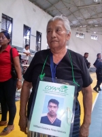Foto/Manuel Nuñez Acosta. Martes 17 de diciembre del 2013. Tapachula. (900 pixeles) Aspectos de la Caravana de Madres de Migrantes Centroamericanos durante su estancia en la ciudad de Tapachula.